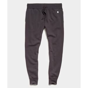 Todd Snyder + Champion Midweight Slim Jogger Sweatpant in Asphalt Sz L Lounge